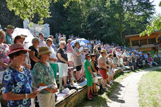 Festgottesdienst zum 1.000 Todestag des Heiligen Heimerads auf dem Hasunger Berg (Foto: Karl-Franz Thiede)